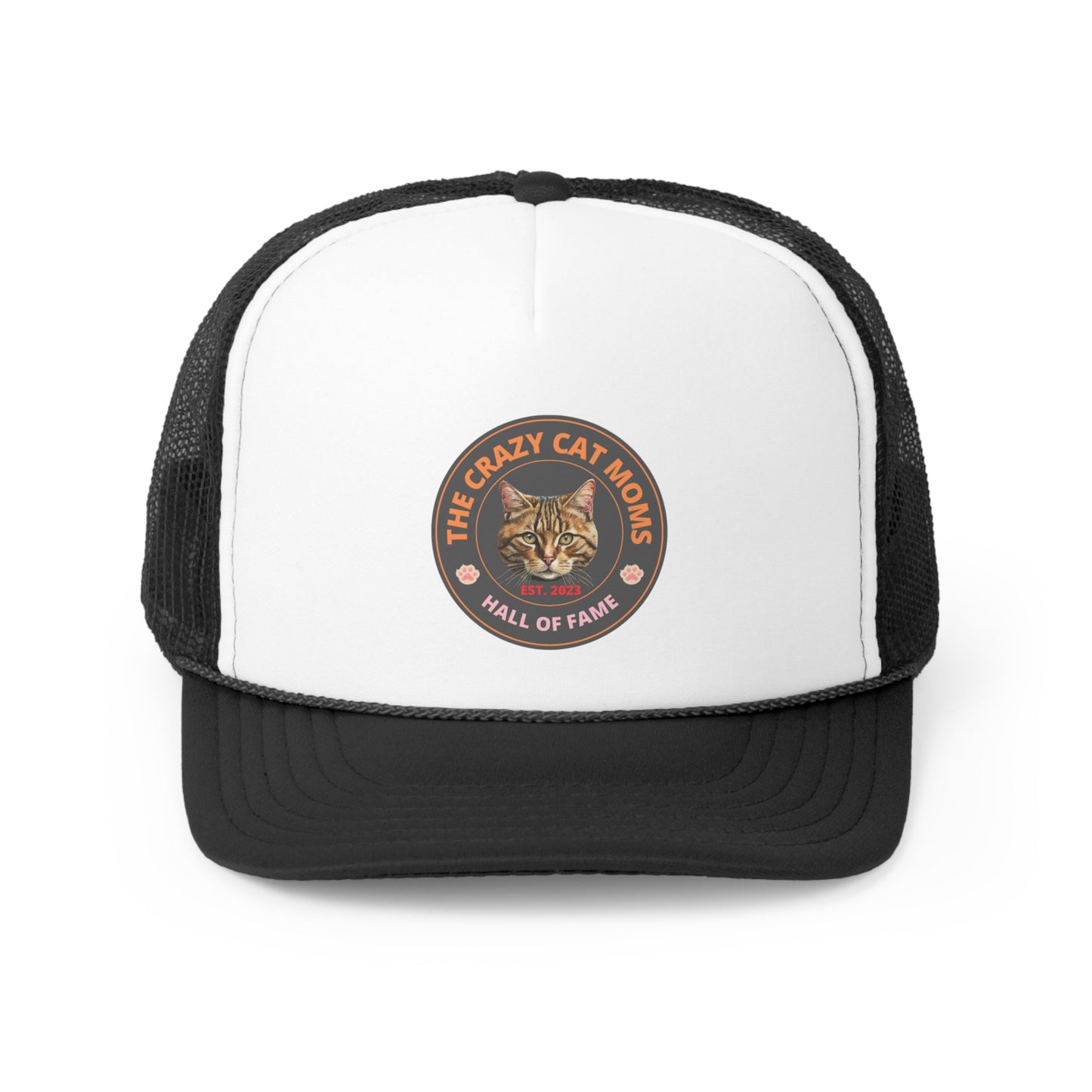 The Crazy Cat Moms Hall Of Fame Hat (Tabby Cat)