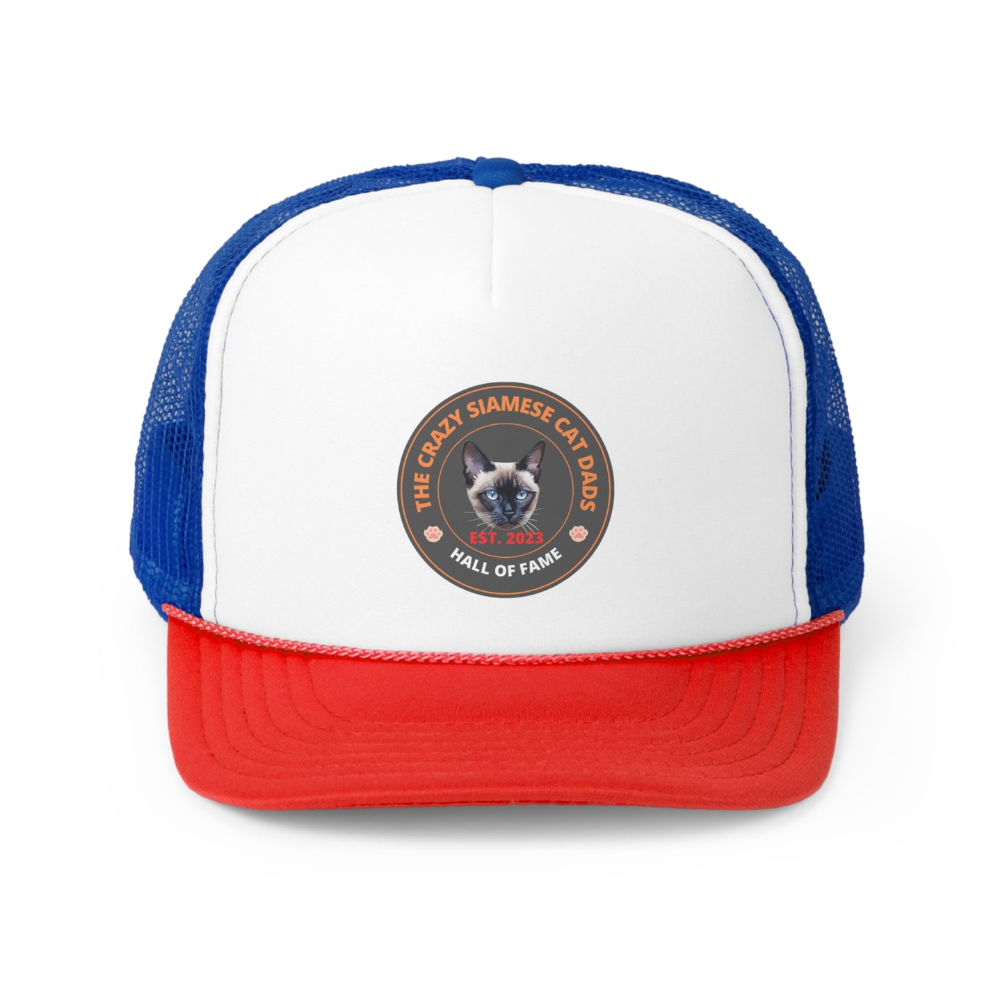 The Crazy Siamese Cat Dads Hall Of Fame Hat