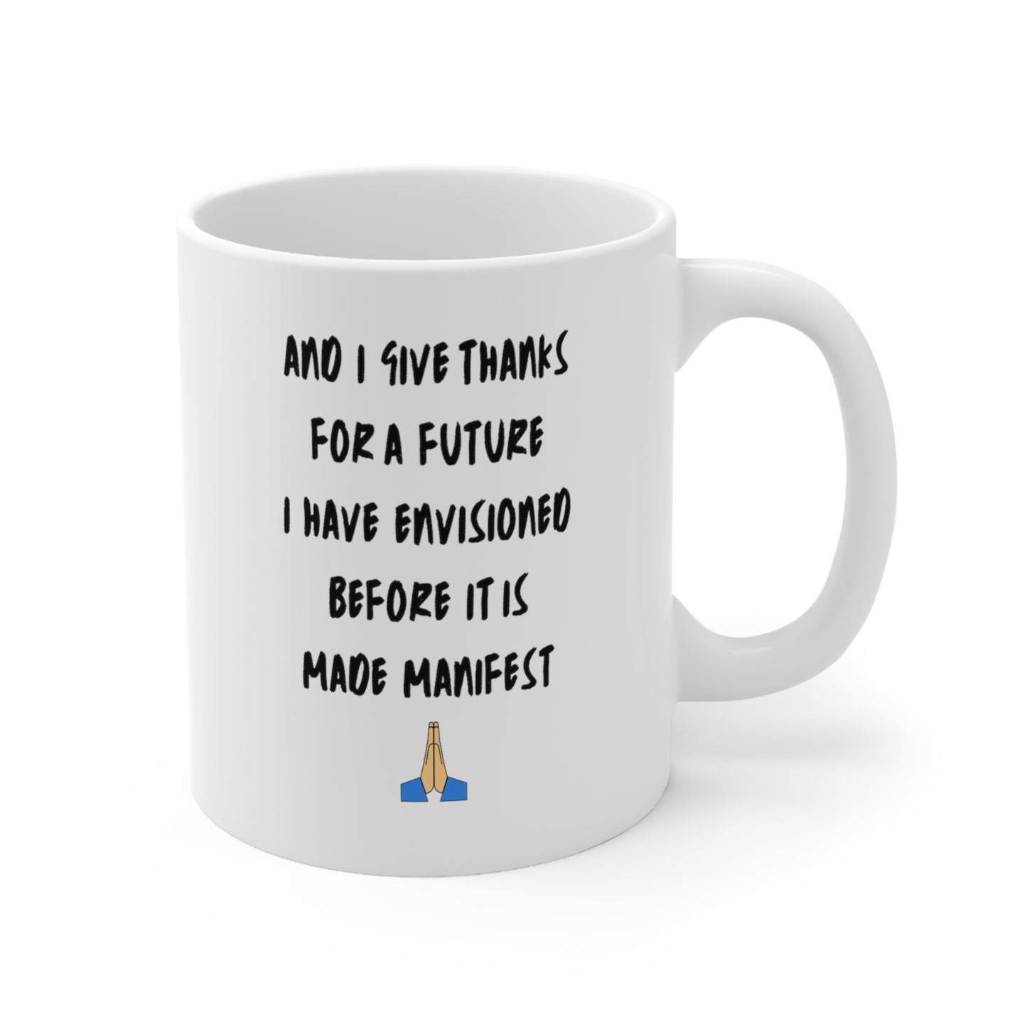 Daily Gratitude Ragdoll Cat Mug 11oz