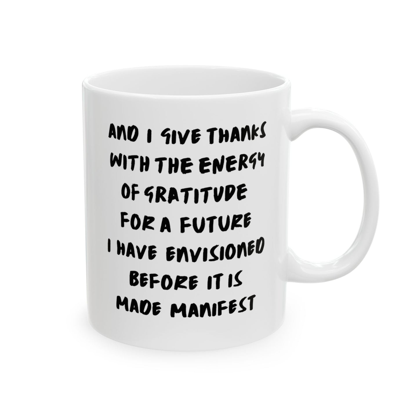 Daily Gratitude My Maine Coon Ceramic Mug 11oz