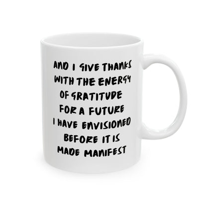 Daily Gratitude My Maine Coon Ceramic Mug 11oz