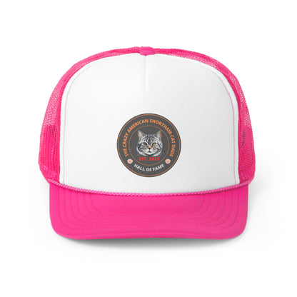 The Crazy American Shorthair Cat Dads Hall Of Fame Hat