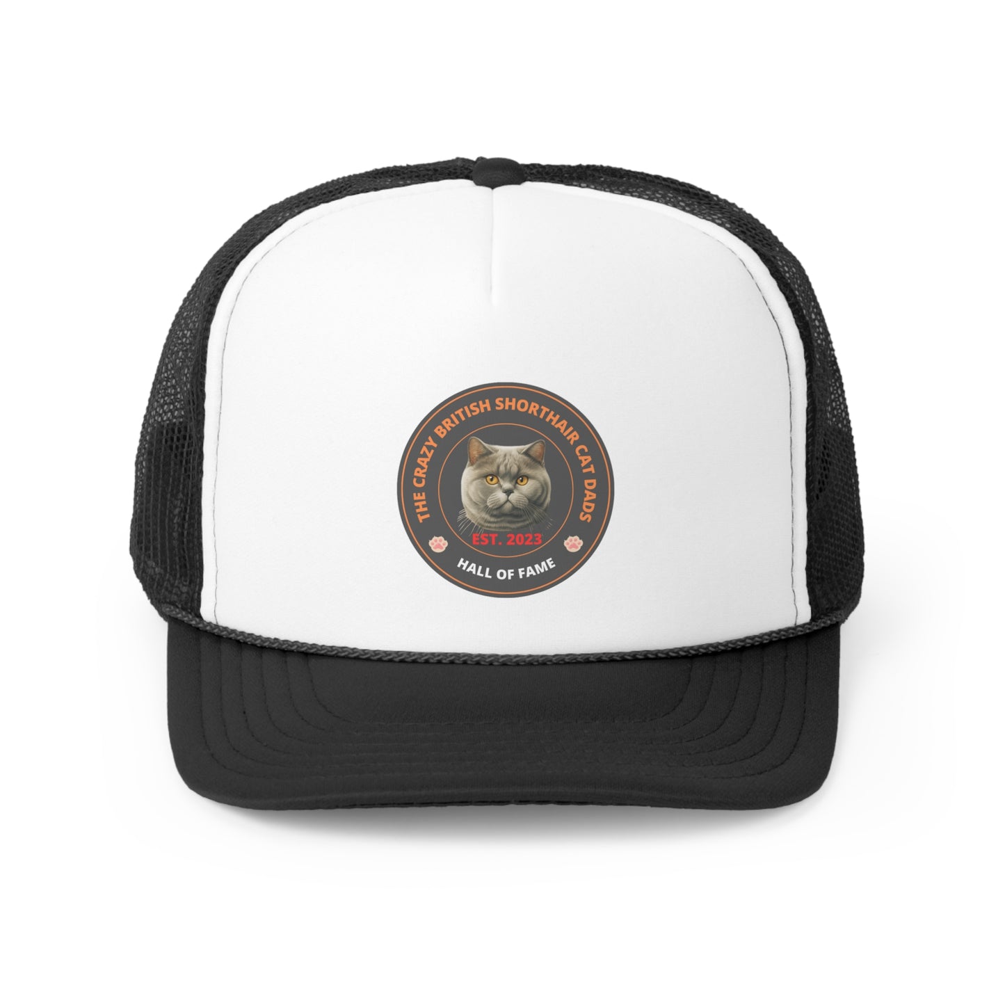 The Crazy British Shorthair Cat Dads Hall Of Fame Hat