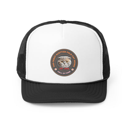 The Crazy Scottish Fold Cat Moms Hall Of Fame Hat