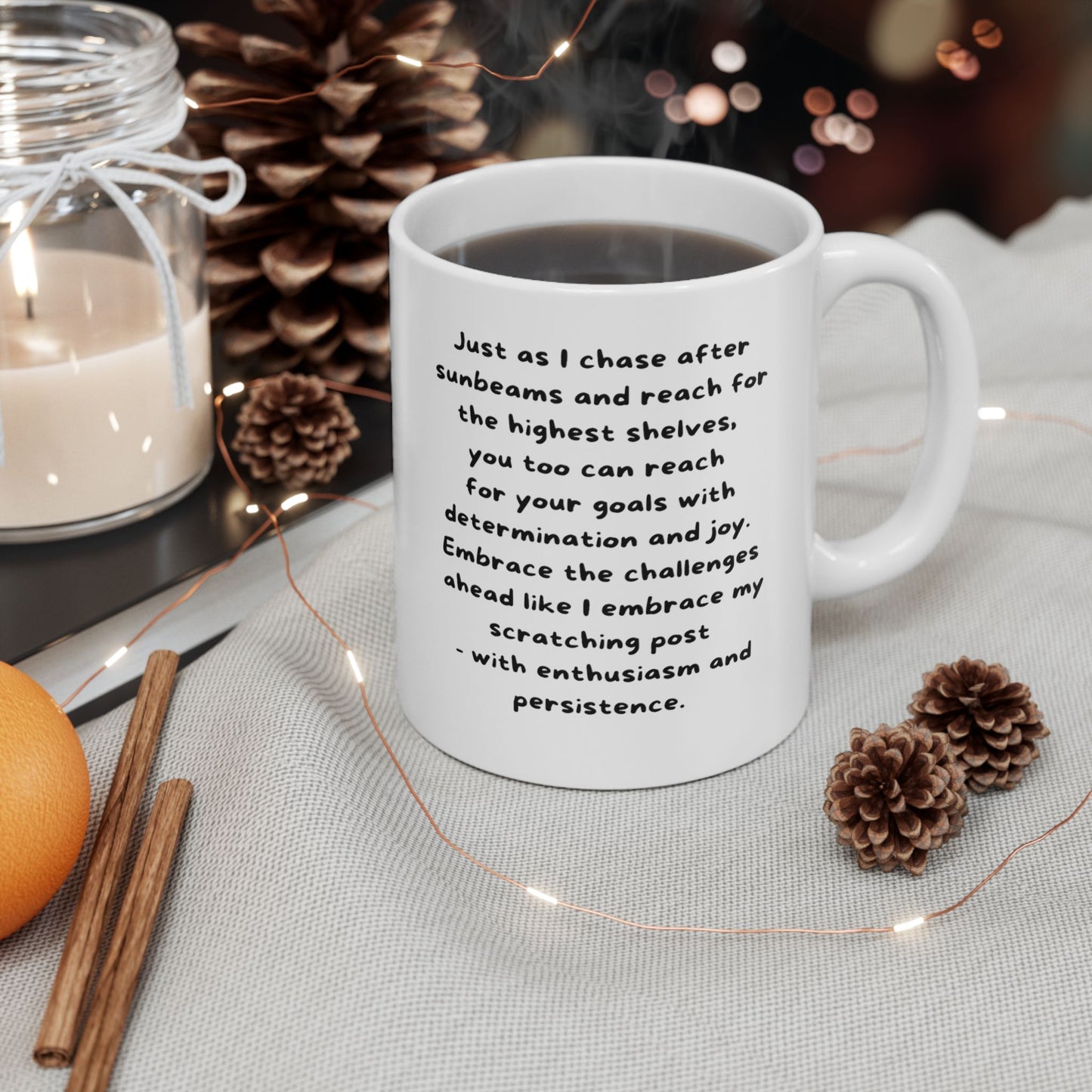 A Daily Reminder From My Abyssinian Ceramic Mug, 11oz