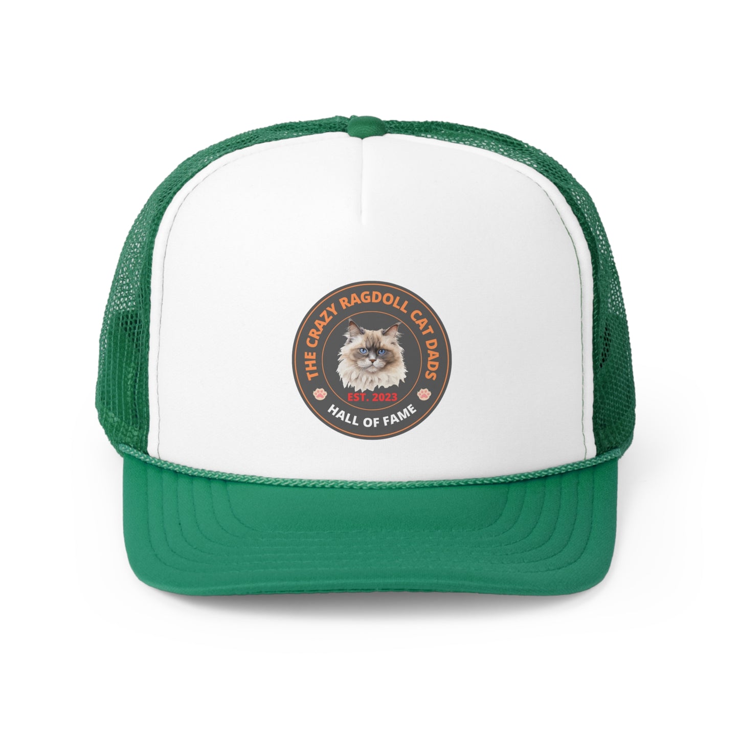 The Crazy Ragdoll Cat Dads Hall Of Fame Hat
