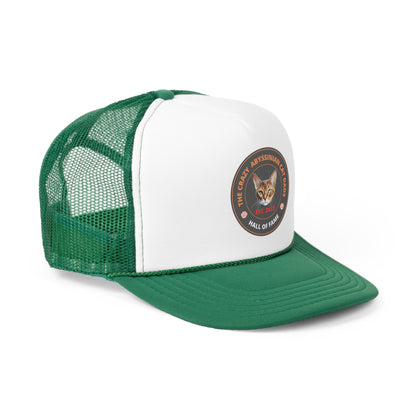 The Crazy Abyssinian Cat Dads Hall Of Fame Hat