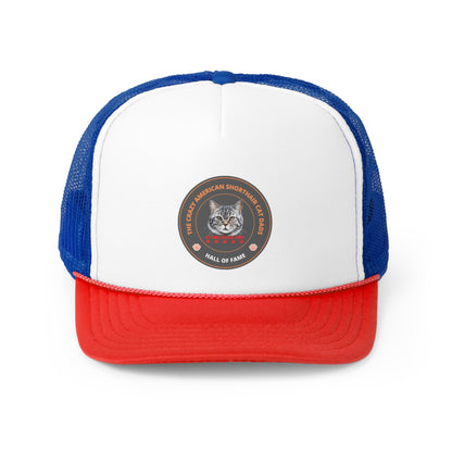 The Crazy American Shorthair Cat Dads Hall Of Fame Hat