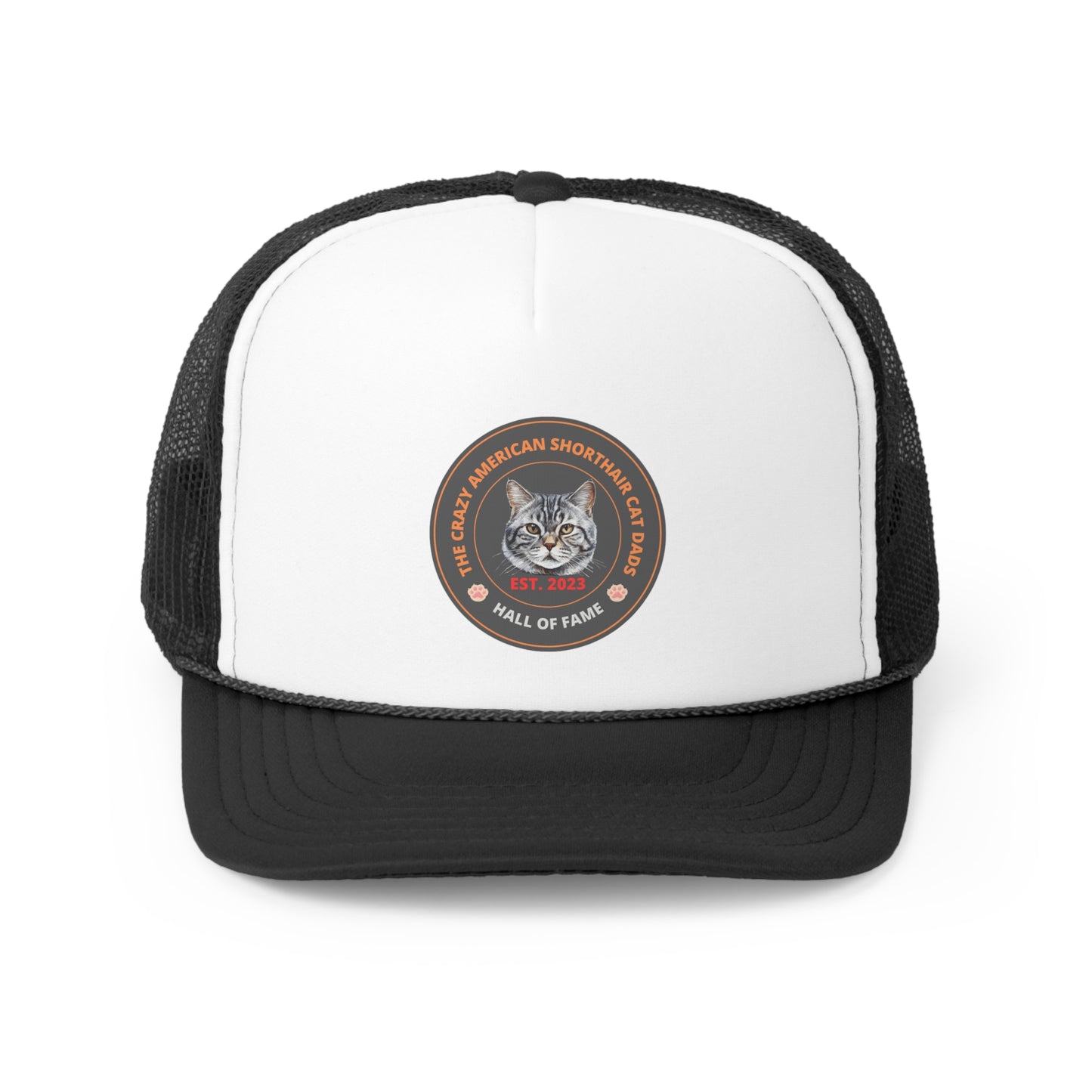 The Crazy American Shorthair Cat Dads Hall Of Fame Hat