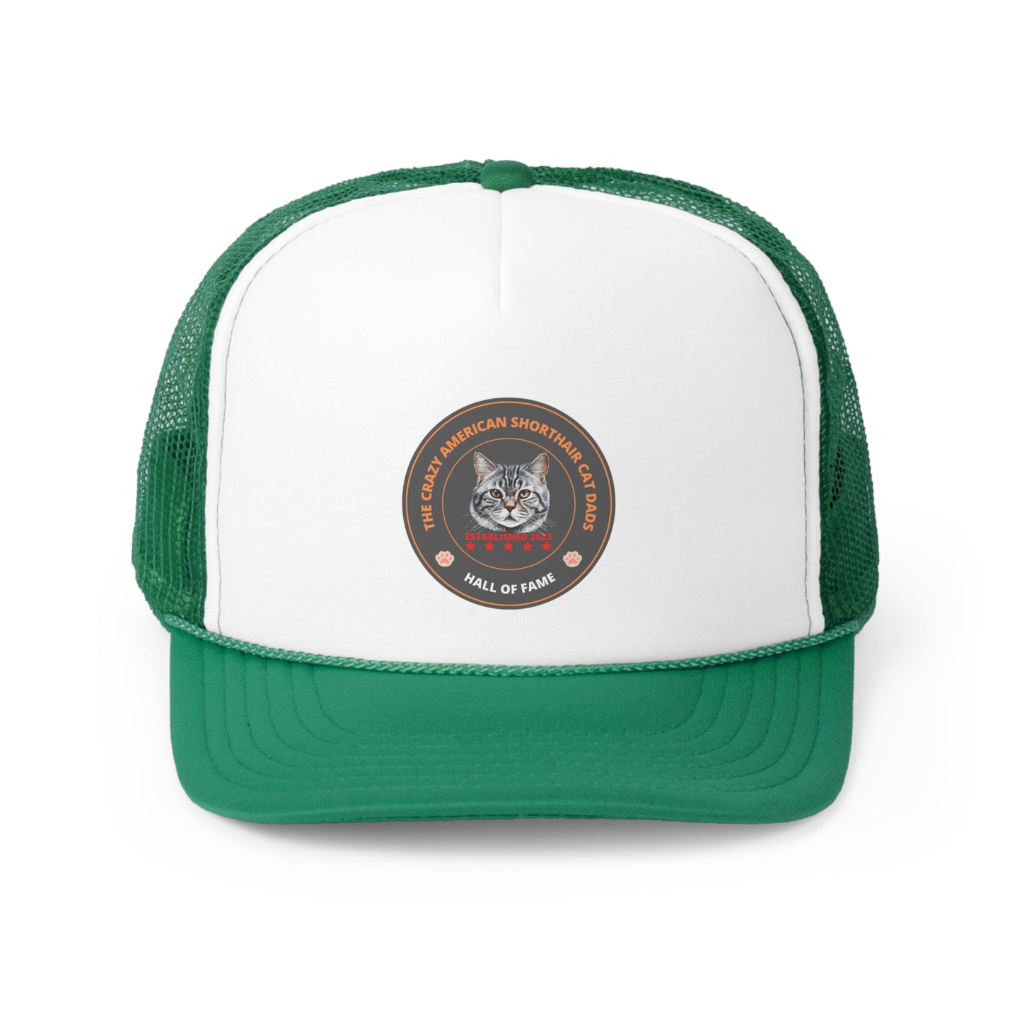 The Crazy American Shorthair Cat Dads Hall Of Fame Hat