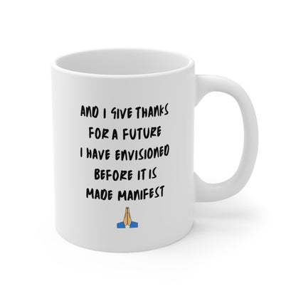 Daily Gratitude My Abyssinian Cat Ceramic Mug 11oz