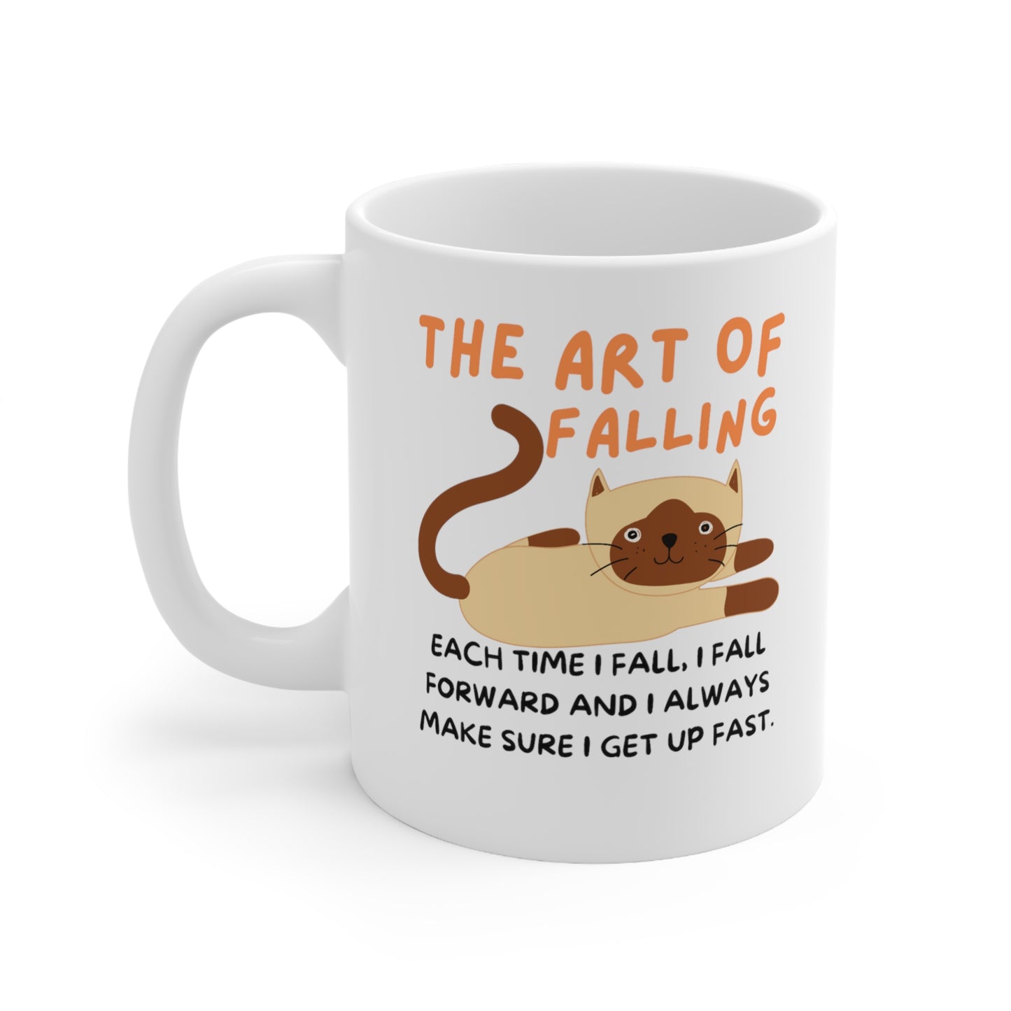 The Art Of Falling Ceramic Mug 11oz