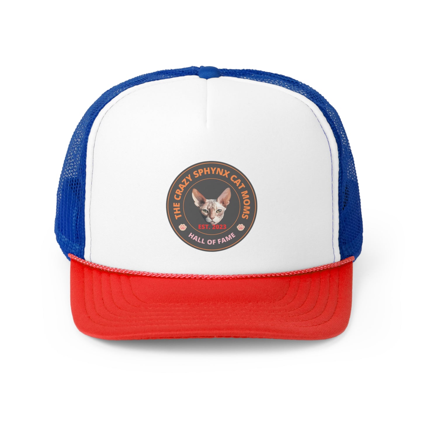 The Crazy Sphynx Cat Moms Hall Of Fame Hat