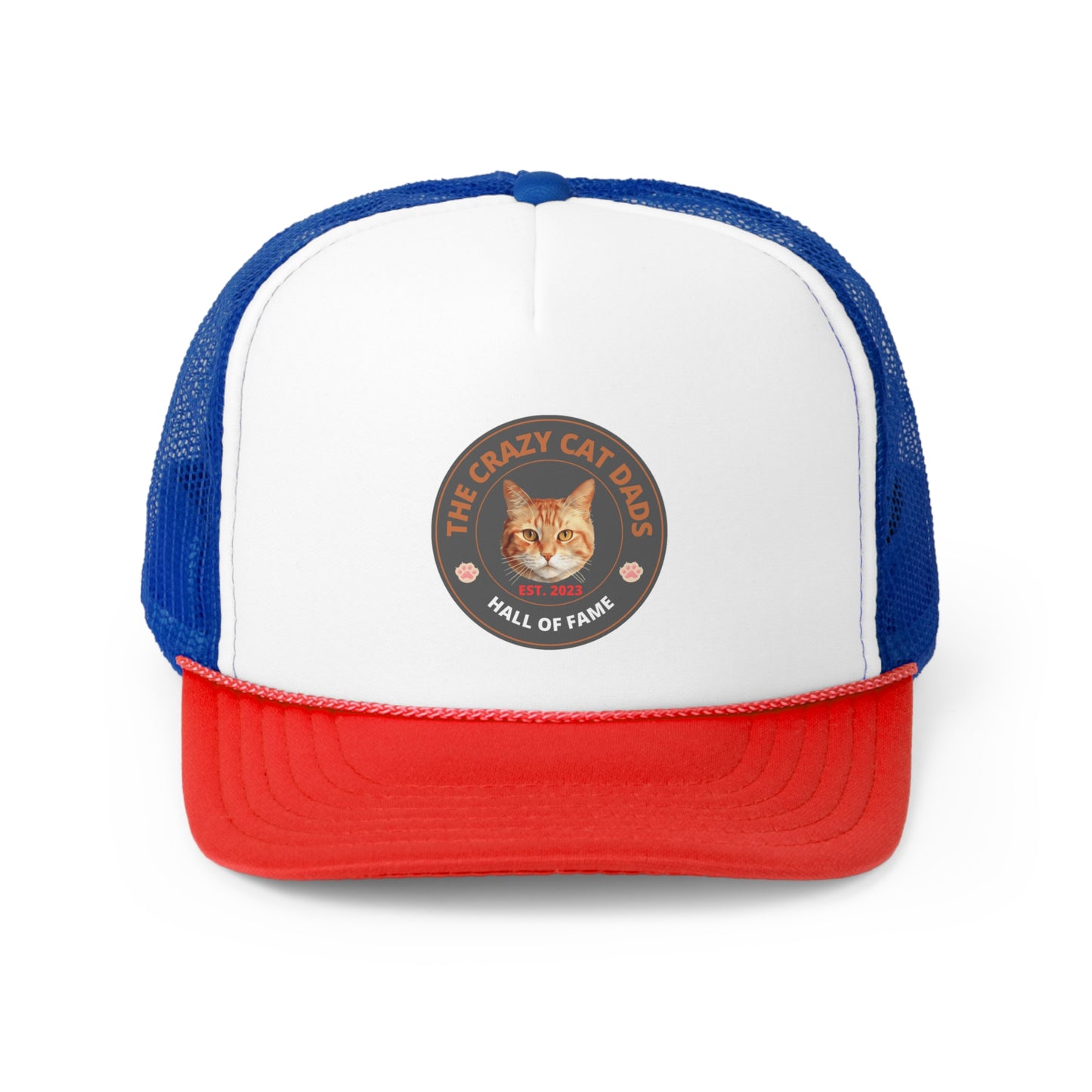 The Crazy Cat Dads Hall Of Fame Hat (Ginger Cat)