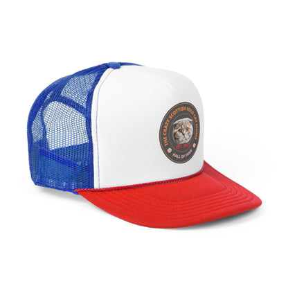 The Crazy Scottish Fold Cat Moms Hall Of Fame Hat