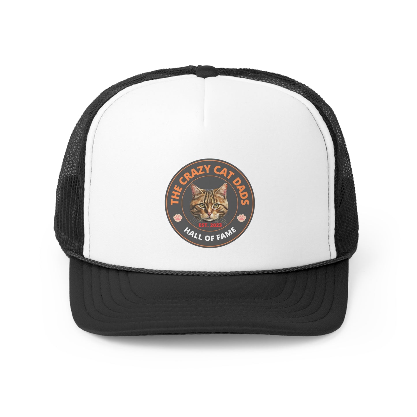 The Crazy Cat Dads Hall Of Fame Hat (Tabby Cat)