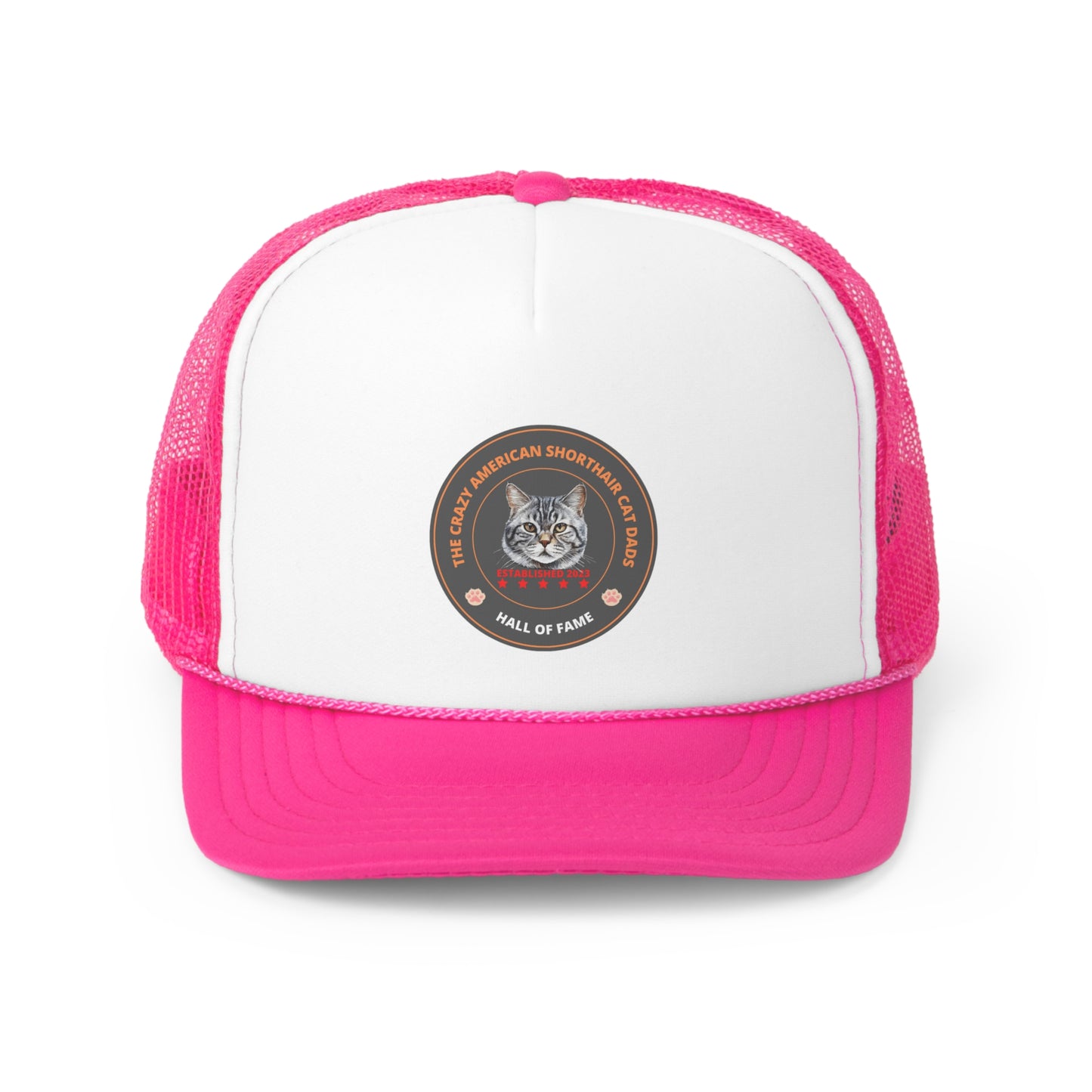 The Crazy American Shorthair Cat Dads Hall Of Fame Hat