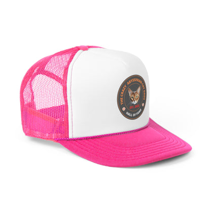 The Crazy Abyssinian Cat Dads Hall Of Fame Hat