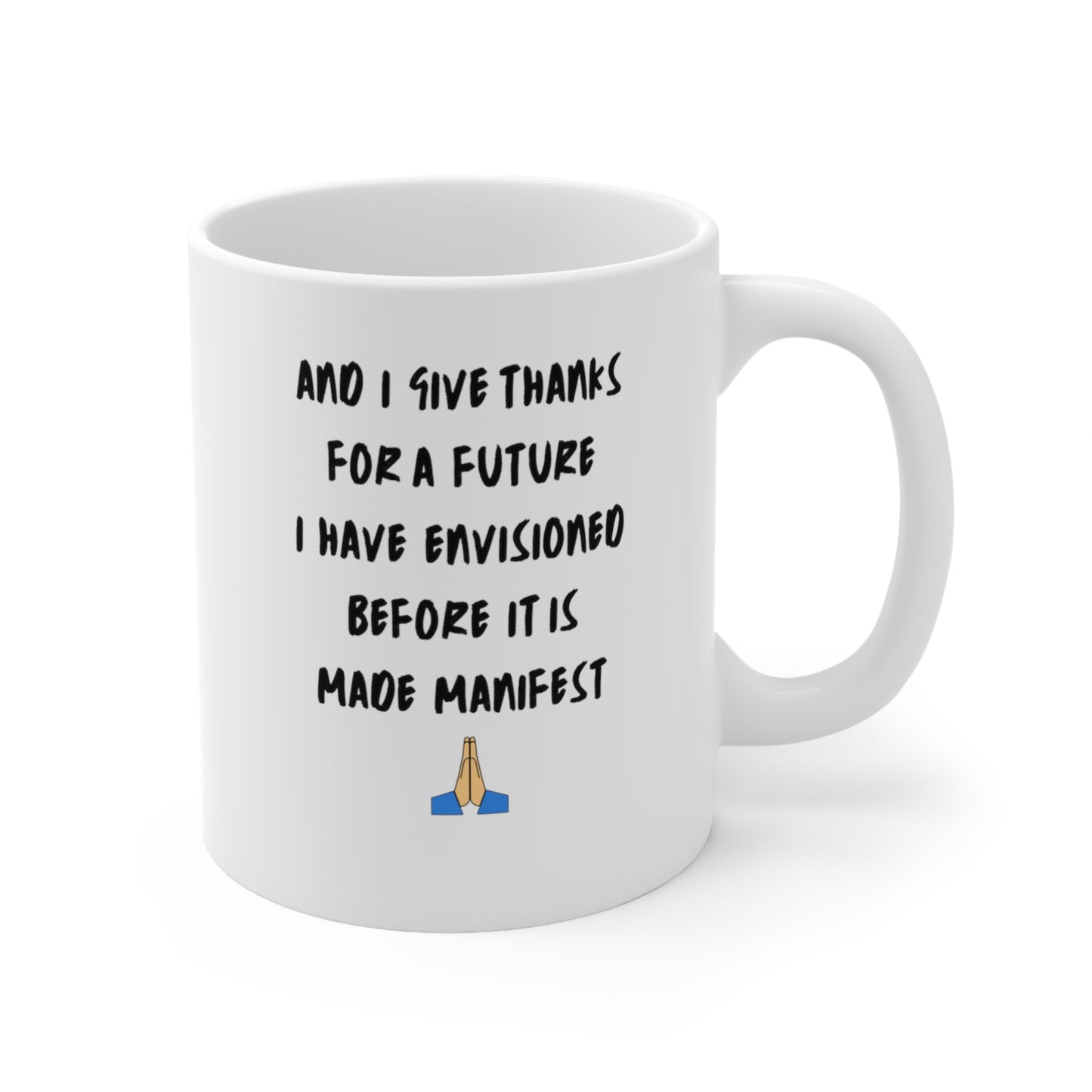 Daily Gratitude My American Shorthair Cat Ceramic Mug 11oz