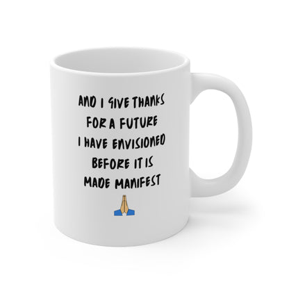 Daily Gratitude My American Shorthair Cat Ceramic Mug 11oz