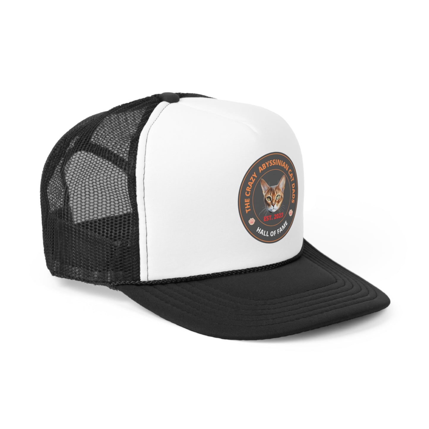 The Crazy Abyssinian Cat Dads Hall Of Fame Hat