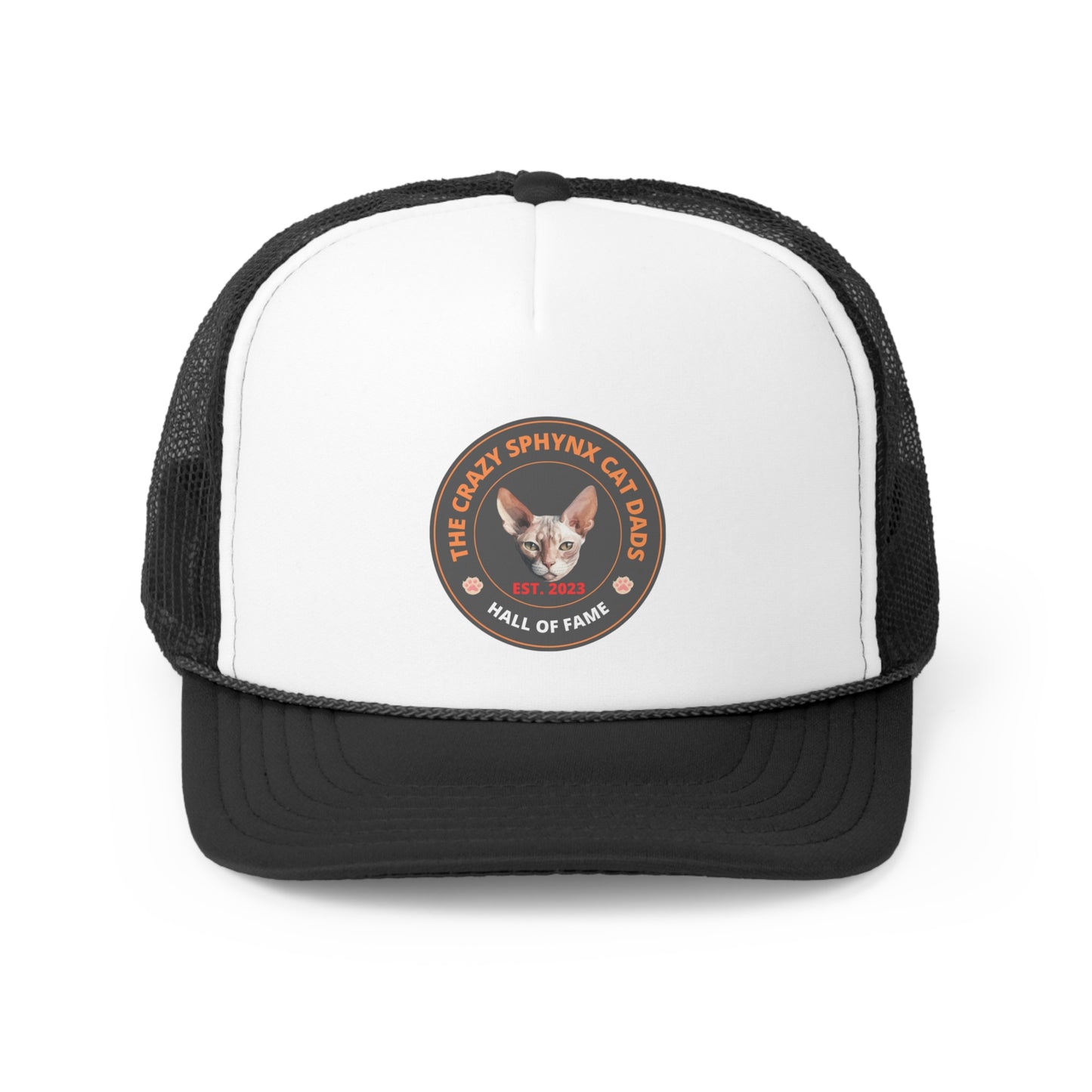 The Crazy Sphynx Cat Dads Hall Of Fame Hat
