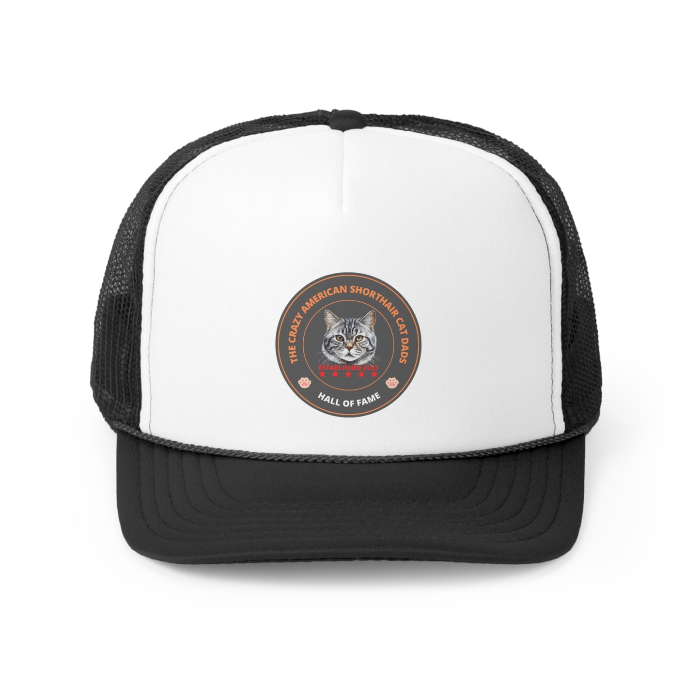 The Crazy American Shorthair Cat Dads Hall Of Fame Hat