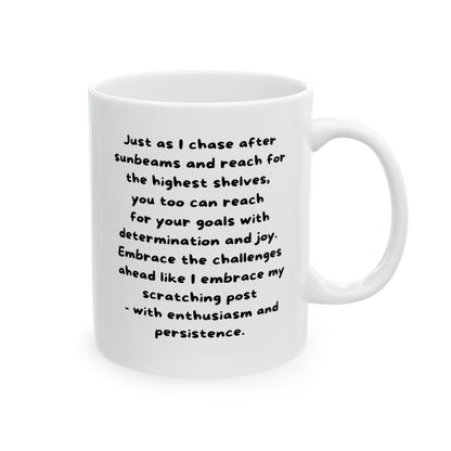 A Daily Reminder From My American Shorthair Ceramic Mug, 11oz
