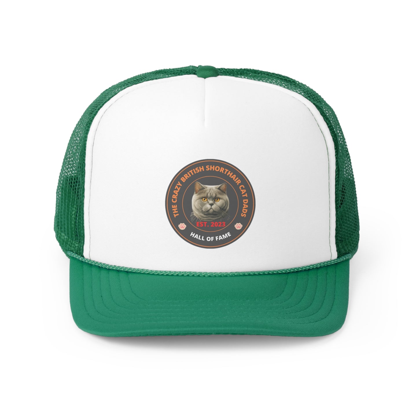The Crazy British Shorthair Cat Dads Hall Of Fame Hat
