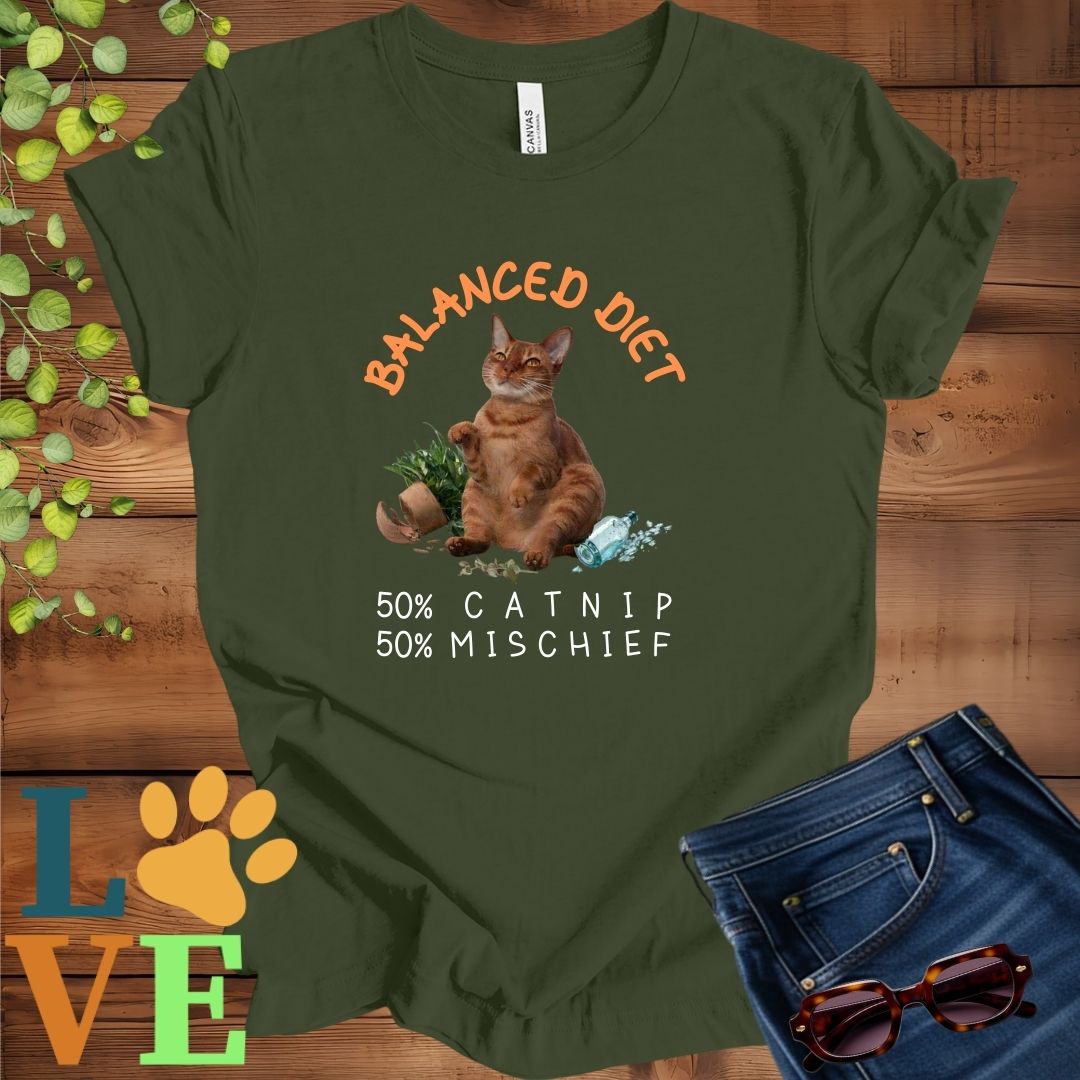 Abyssinian Balanced Diet Tee