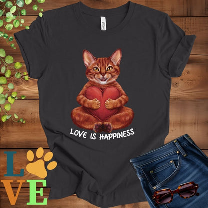 Abyssinian Love Is Happiness Tee