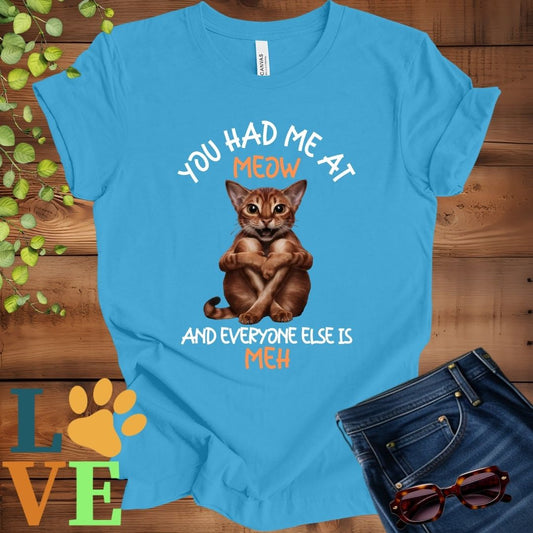 Abyssinian Meow Tee
