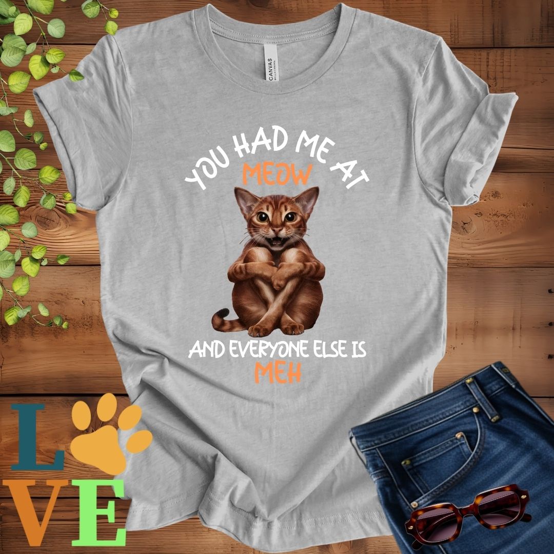 Abyssinian Meow Tee