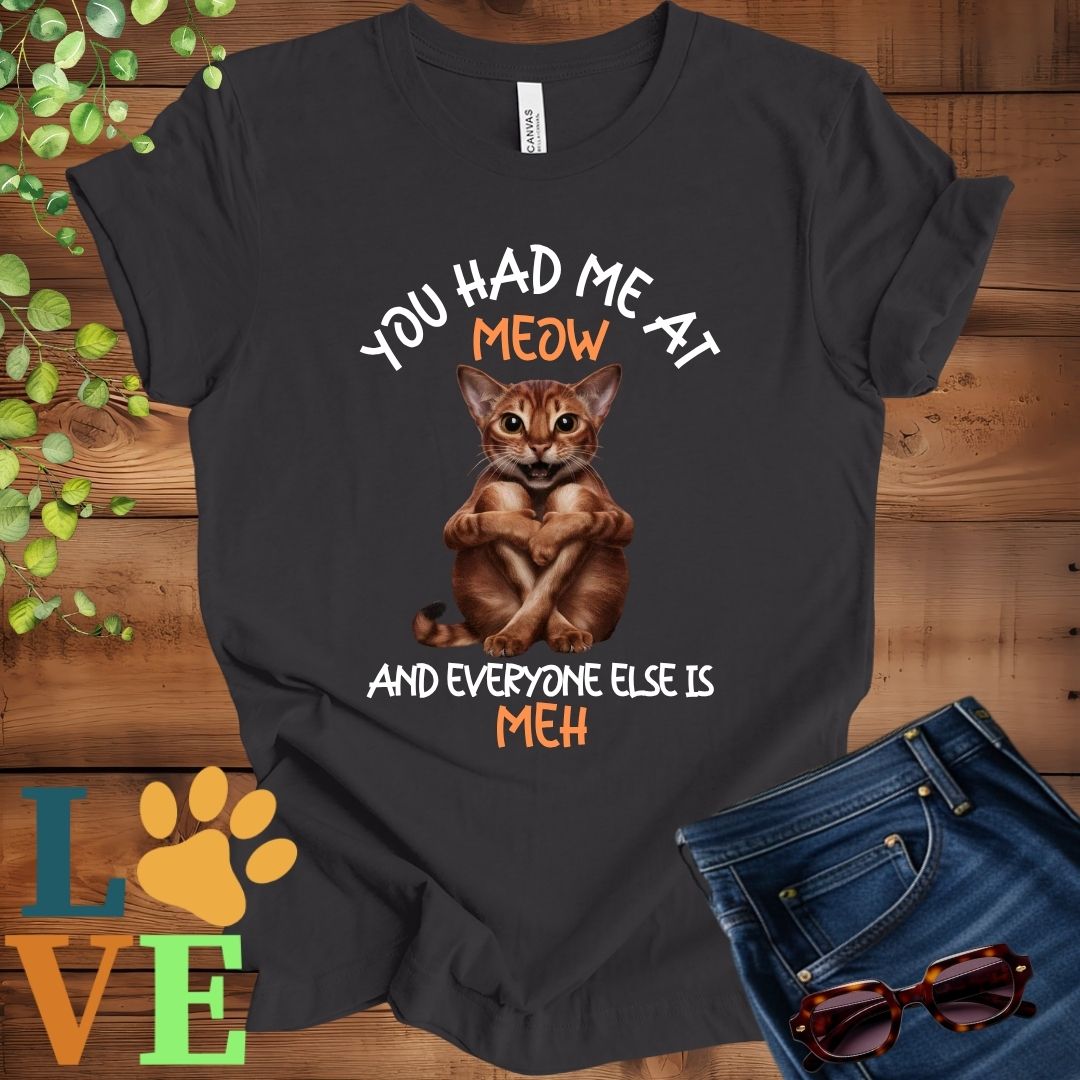 Abyssinian Meow Tee