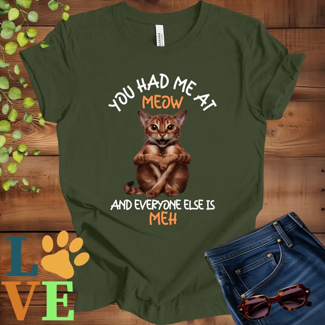 Abyssinian Meow Tee