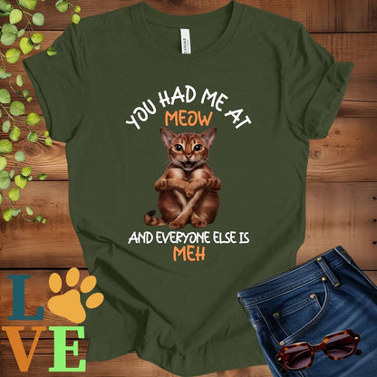 Abyssinian Meow Tee