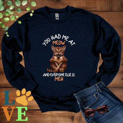 Abyssinian Meow Sweatshirt