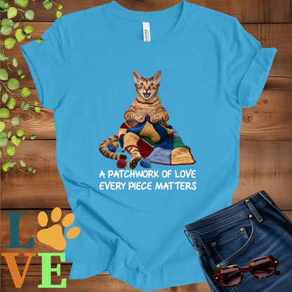 Abyssinian Patchwork Knitting Tee
