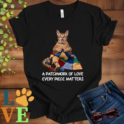 Abyssinian Patchwork Knitting Tee