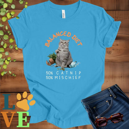 American Shorthair Balanced Diet Tee