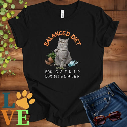 American Shorthair Balanced Diet Tee