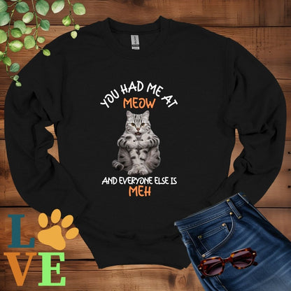 American Shorthair Meow Sweatshirt