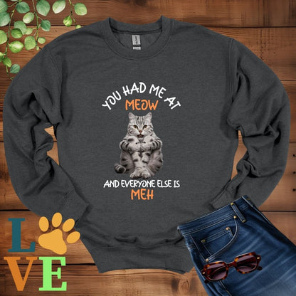 American Shorthair Meow Sweatshirt