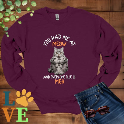 American Shorthair Meow Sweatshirt