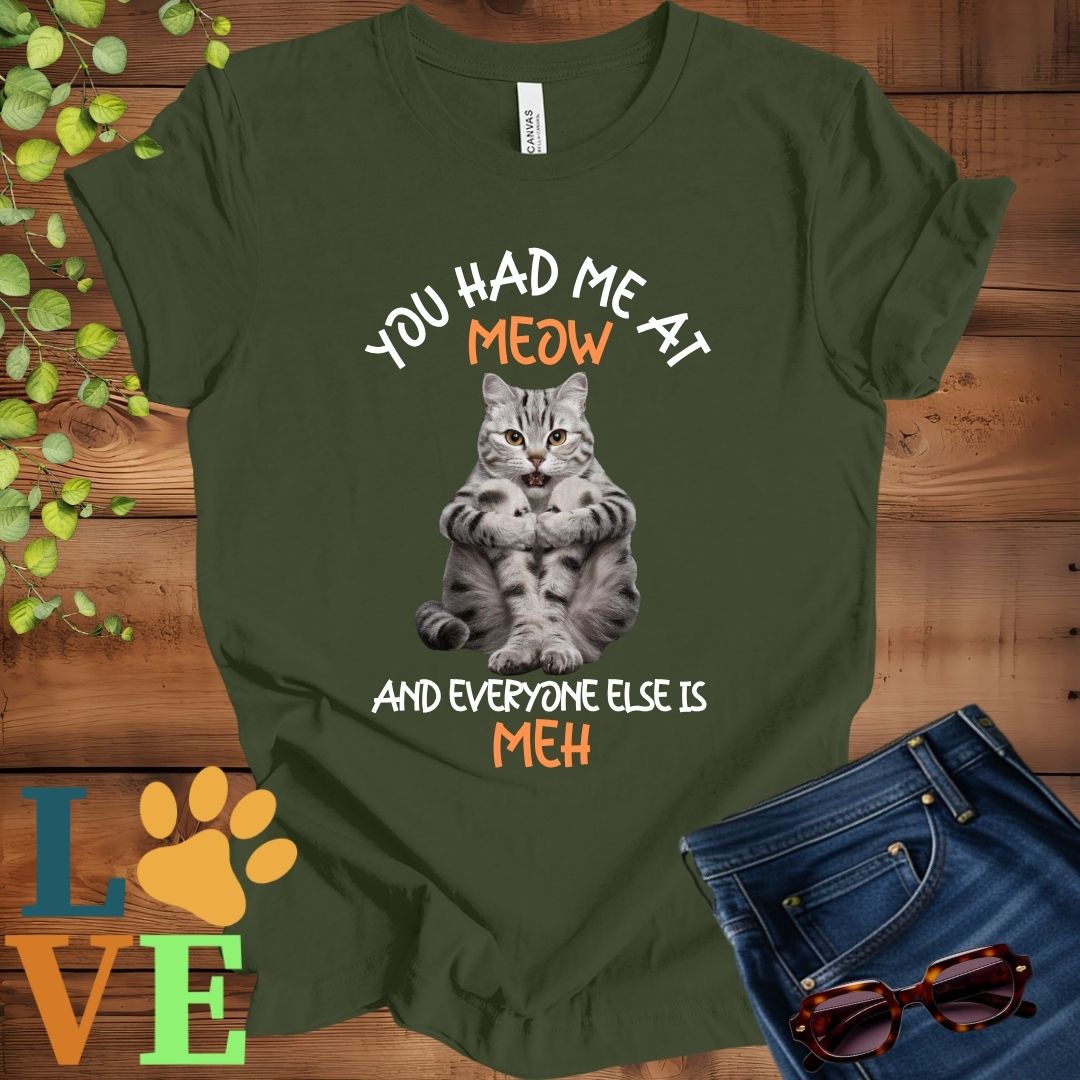 American Shorthair Meow Tee