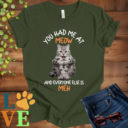 American Shorthair Meow Tee