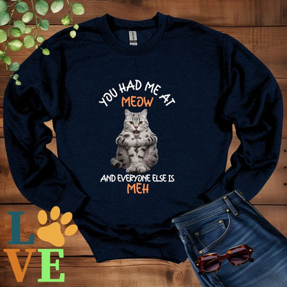 American Shorthair Meow Sweatshirt
