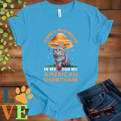 American Shorthair Mushroom Tee