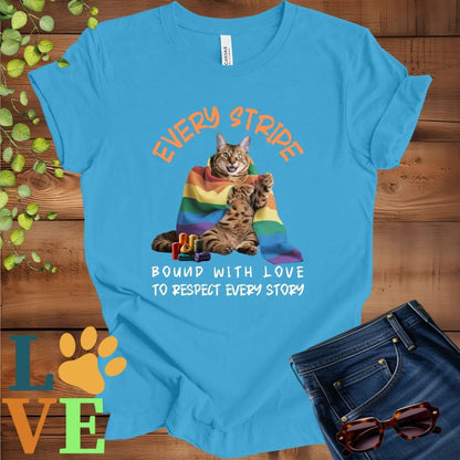 Bengal LGBTQ+ Flag Tee