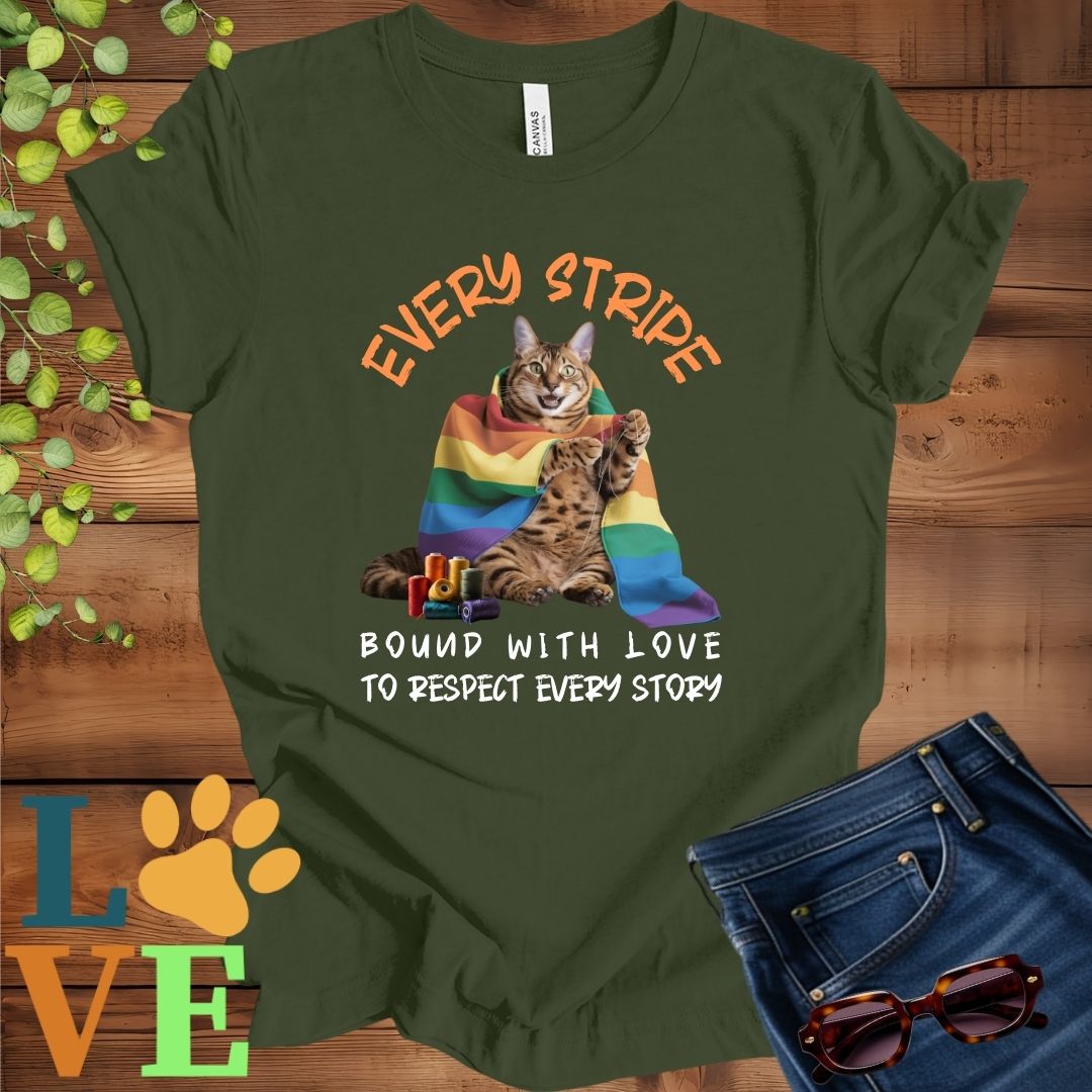Bengal LGBTQ+ Flag Tee